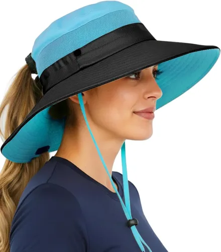 Miniatura 12 de GearTOP Safari Hat for Men Sun Hats for Women UV Protection UPF 50+ Fishing, Gardening, Hiking Hat (22-23 1/2")