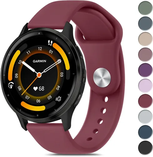 Miniatura 15 de Meliya Correas compatibles con Garmin Vivoactive 4 Watch, Garmin Venu 3 / Venu 2 Watch Band para mujeres y hombres, correa de repuesto deportiva