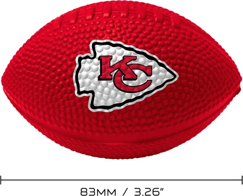 Miniatura 12 de Franklin Sports NFL - Pelotas antiestrés de equipo, paquete de 24 unidades de fútbol a granel, bolas antiestrés esponjosas para adultos y niños