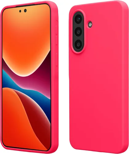 Miniatura 250 de kwmobile Funda Compatible con Samsung Galaxy A14 5G - Funda de teléfono de TPU y silicona con acabado suave - Verde Lima