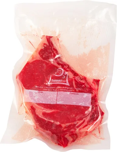 Miniatura 9 de 100 bolsas selladoras al vacío: Tamaño pinta (6 x 10 pulgadas) de OutOfAir. Funciona con FoodSaver y otras máquinas - 33% más gruesas, sin BPA