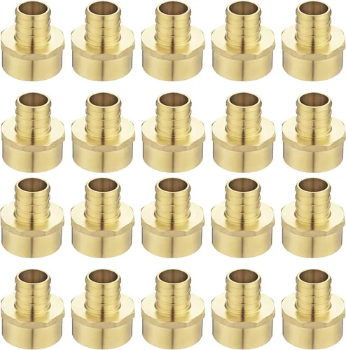 Miniatura 29 de Acoplamiento de engarce de púas PEX de 1 pulgada para tubería PEX-A/B/C (paquete de 15)