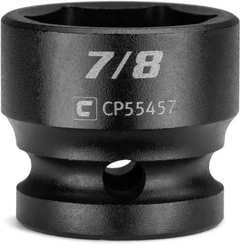 Miniatura 19 de Capri Tools Dado de impacto corto de 1 pulgada, transmisión de 1/2 pulgada, 6 puntos, SAE