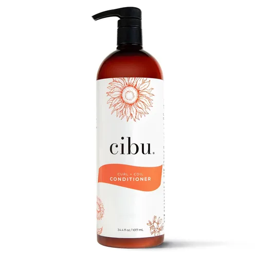 Cibu Curl + Coil Conditioner 30076 Limpia, hidrata, nutre, revitaliza, desenreda y conserva el rizo natural + bobina para un cabello manejable sin