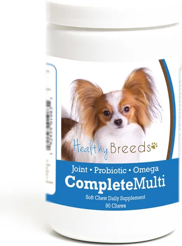 Miniatura 7 de Healthy Breeds Pug todo en uno multivitamínico suave masticable 60