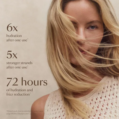 Miniatura 2 de VEGAMOUR HYDR-8 Hydrate and Repair Shampoo Limpia e hidrata el cabello seco y dañado con aminoácidos y Karmatin™ Limpio, vegano, libre