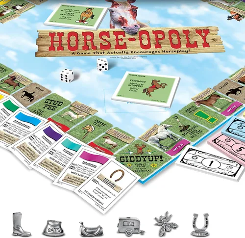 Miniatura 7 de Late For The Sky Horse-Opoly Juego de mesa (versión en inglés)
