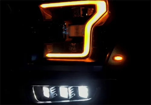 Miniatura 3 de Kit de luces antiniebla LED rígidas todoterreno para F150 Raptor 2017-2020