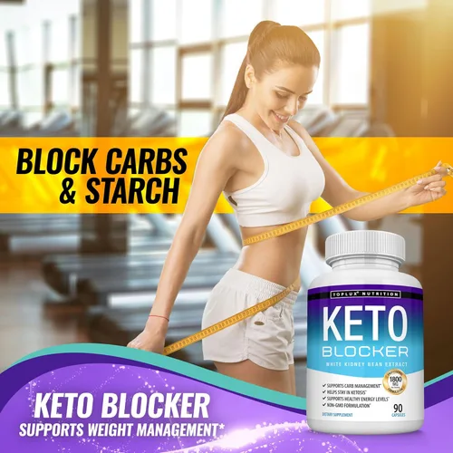 Miniatura 4 de Toplux Keto Blocker Pills Extracto de frijol blanco - 1800 mg de cetosis natural, apoyo a la dieta Keto, para hombres y mujeres, 90 cápsulas, Dos
