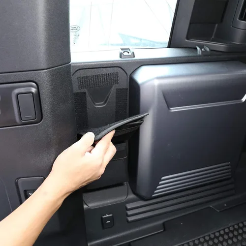 Miniatura 3 de Caja de almacenamiento de tela Oxford para el interior del maletero del automóvil, organizadores para Land Rover Defender 2020