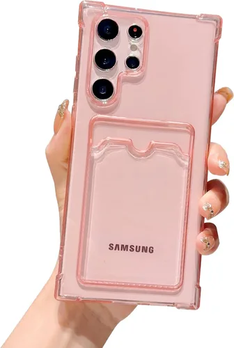 Miniatura 94 de Tuokiou Funda para Samsung Galaxy A14 5G, Fundas Protectoras Transparentes con Ranura para Tarjetas, Funda Cartera de TPU Suave Ajustada Resistente