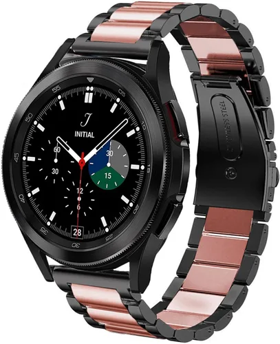 Miniatura 15 de Correa compatible con Samsung Galaxy Watch 6/6 Classic/Galaxy Watch 5/5 Pro / 4/4 Classic/Galaxy 3 de 1.614 pulgadas, correa de repuesto de metal