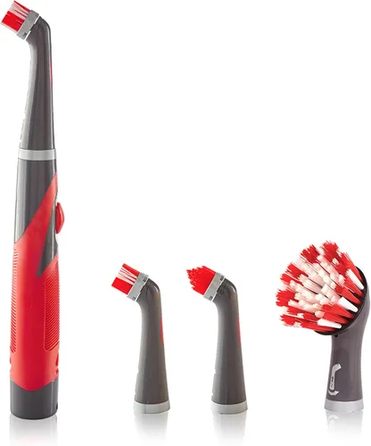 Miniatura 11 de Cepillo de limpieza Rubbermaid Reveal Power Scrubber con cabezal multiusos, cepillo de limpieza eléctrico inalámbrico con batería, resistente al