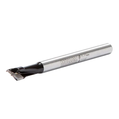 Miniatura 49 de Mollom Broca Forstner de 1/4" (6.3 mm) para carpintería precisa con un grosor de carburo YG8 duradero de 0.063 in, esta herramienta de corte