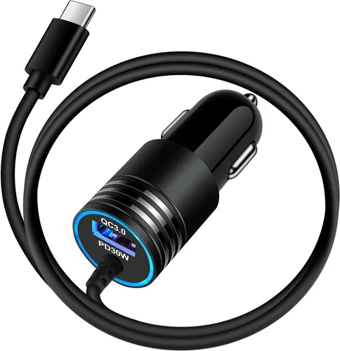 Miniatura 10 de Adaptador de cargador de coche para Samsung Galaxy A17 A16 A15 5G A14 A13 A36 A56 A55 A54 A53 A20 A21 A10E A01 A50 A11 A9 A51 A71 A32 S26 S25 S24 S