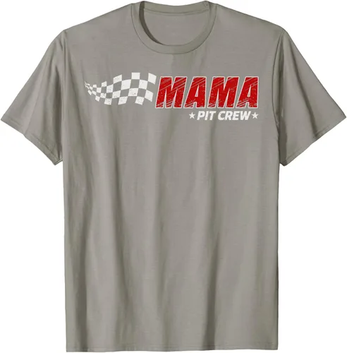 Miniatura 31 de Mama Pit Crew Race Car Birthday Family Matching Pit Crew Camiseta