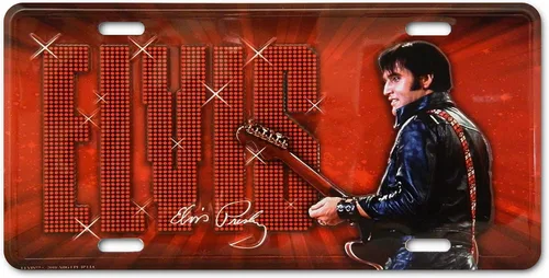 Miniatura 2 de Midsouth Products Placa de matrícula Elvis - 1Elvis