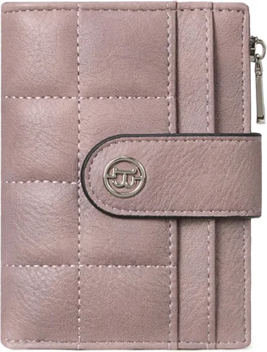 Miniatura 13 de BOSTANTEN - Cartera pequeña para mujer de cuero con bloqueo RFID, tarjetero plegable compacto con cremallera y bolsillo para monedas, Pequeña