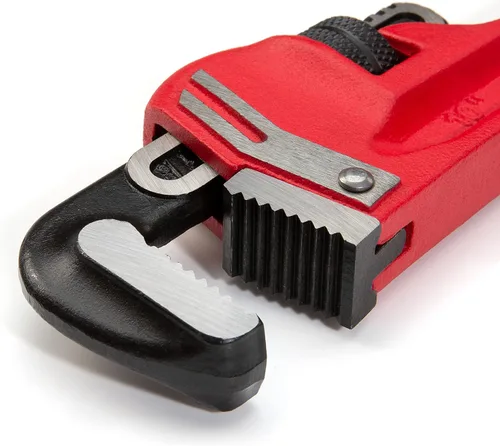 Miniatura 2 de Steelman 60883 Llave de tubo de mango recto de hierro fundido resistente de 10 pulgadas