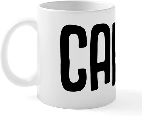 Miniatura 2 de CafePress Cawfee - Taza de café de cerámica (11.0 fl oz)