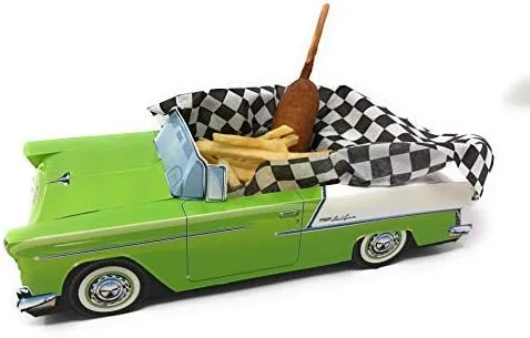 Miniatura 3 de 12 cajas de comida con forma de autos clásicos (colección de 1950)