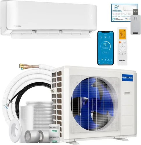 Miniatura 7 de MrCool DIY 9k BTU 23.6 SEER2 Mini-split de aire acondicionado sin conductos y bomba de calor de 5ª generación - Energy Star 115V con garantía