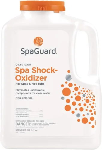 Miniatura 2 de SpaGuard Oxidante de Choque para Spas y Jacuzzis, 7 lb, Individual, Oxidante Sin Cloro, Fácil de Usar, Tratamiento de Choque de Disolución Rápida