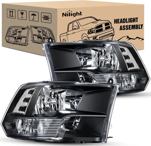 Miniatura 21 de Nilight Conjunto de luz trasera para Dodge Ram 2009 2010 2011 2012 2013 2014 2015 2016 2017 2018 Dodge Ram 1500 2500 3500 2019 2020 2021 estilo Rojo