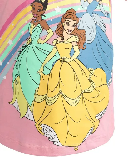 Miniatura 6 de Disney Minnie Mouse Princess Belle The Little Mermaid Moana Lilo &Stitch Frozen - Camiseta de cumpleaños para niñas pequeñas a niños pequeños