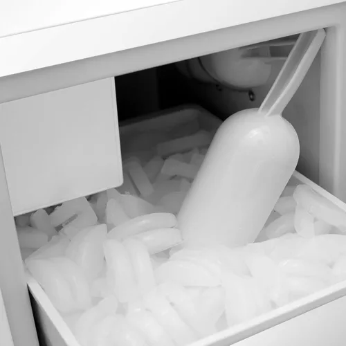Miniatura 8 de EdgeStar IB250 - Máquina de hielo de 15 pulgadas de ancho y 20 libras de capacidad, de pie y bajo encimera con 25 libras. Producción diaria de hielo