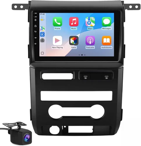 Miniatura 9 de AWESAFE Estéreo de coche de 4 núcleos de 64 GB para Ford F150 2009 2010 2011 2012, pantalla táctil de 9 pulgadas, actualización de radio F150