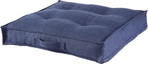 Miniatura 11 de Almohada cuadrada copetuda con funda extraíble, negro, grande (40 pulgadas)