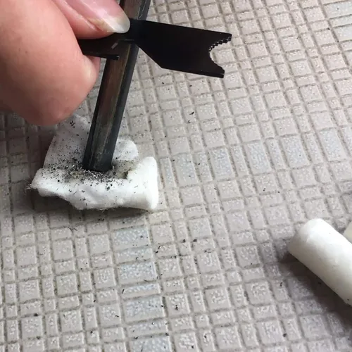 Miniatura 3 de Easy Light Yesca de emergencia impermeable para campamento, supervivencia y barra de ferro, paquete de 24 pestañas de algodón recubiertas de cera