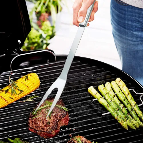 Miniatura 5 de NewlineNY - Kit de herramientas para barbacoa de acero inoxidable (juego de 3 piezas)