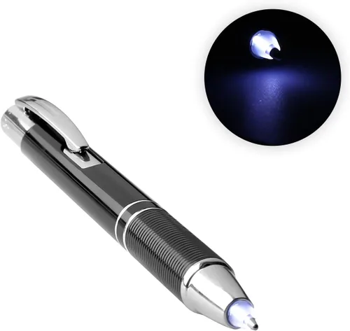 Miniatura 6 de Bolígrafo con luz, bolígrafo iluminado, bolígrafos iluminados brillantes para escribir en la oscuridad, linterna de luz LED, bolígrafo de enfermeras