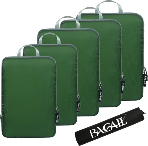 Miniatura 144 de BAGAIL 4 Set/6 Set Ultraligero Compresión Embalaje Cubos Organizador de Embalaje para Accesorios de Viaje Equipaje Maleta Mochila