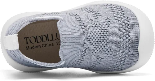 Miniatura 6 de TODDLLUBY Baby Socks Shoes Breathable Infant Non Slip Walking Sneakers