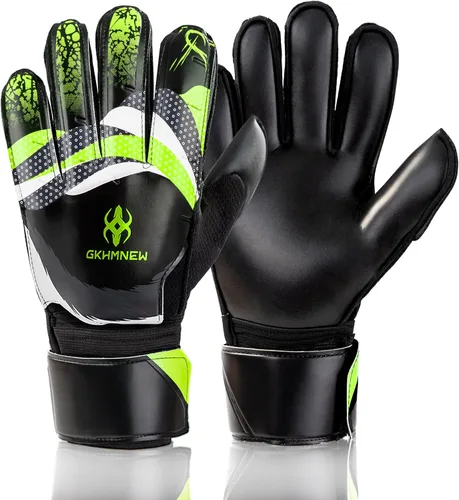 Miniatura 8 de Guantes profesionales de portero de fútbol – Agarre superior, protección para los dedos, alto rendimiento, duraderos y cómodos guantes