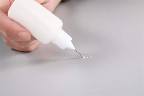Miniatura 6 de Onwon Aplicador de botella de pegamento con punta de aguja de precisión, 1 onza/1.0 fl oz, aplicador vacío, engrasador, botella exprimible