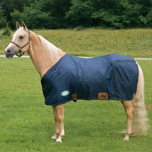 Miniatura 3 de Country Pride Sábana estable de nailon 420D con parte delantera cerrada, correas ajustables para el vientre y las patas traseras, dardos de cadera