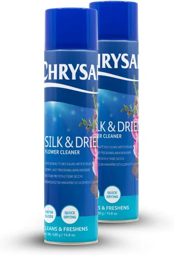 Miniatura 10 de Chrysal Spray limpiador de seda y flores secas (14.8 onzas), suministros florales para plantas artificiales, suministros para arreglos florales