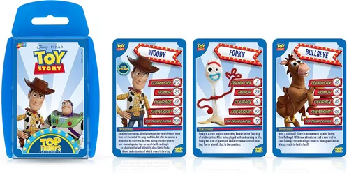 Top Trumps Juego de cartas Disney Pixar Toy Story – Juegos familiares para niños y adultos – Juegos de aprendizaje – Juegos de cartas para niños