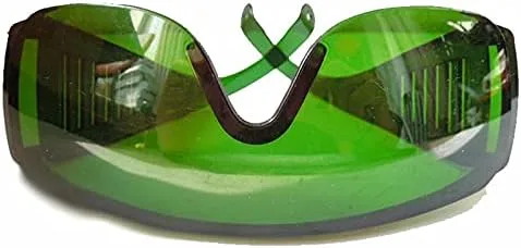 Miniatura 6 de Gafas de seguridad láser 200-450nm y 800-2000nm 405nm OD4+450nm 808nm 1064nm YAG gafas protectoras con caja