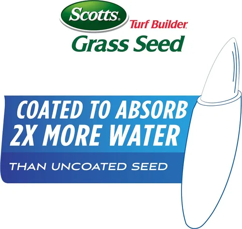 Miniatura 4 de Scotts Turf Builder - Mezcla multiusos de calidad para semillas de césped para áreas soleadas y sombreadas, 20 libras.