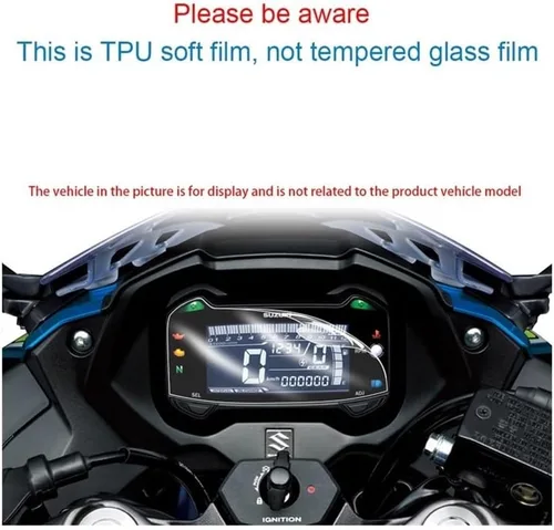 Miniatura 3 de Protector de pantalla para motocicleta, accesorios de motocicleta para instrumento de película protectora para Y&amaha MT-07 FZ-07 MT07 FZ07 MT FZ