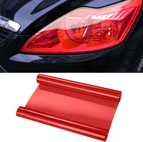 Miniatura 10 de Película de tinte autoadhesiva para luces de automóvil de 11.88×48 pulgadas, película de tinte para luz de freno, faro, luz trasera, luz antiniebla