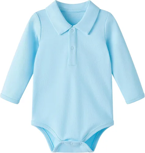 Miniatura 92 de pureborn Mameluco de algodón súper suave para bebés niños y niñas de 0 a 24 meses