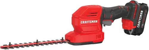Miniatura 8 de CRAFTSMAN V20 - Kit de recortadora de césped manual inalámbrica y mini cortasetos (CMCSS800C1)