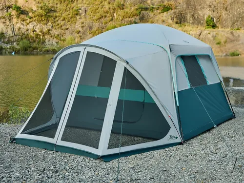 Miniatura 14 de Tents for Camping 6/8/10 Person Camping Tent with Screen Porch, Weatherproof Large Cabin Tent with Rainfly and Carry Bag, Family Tent for Outdoor