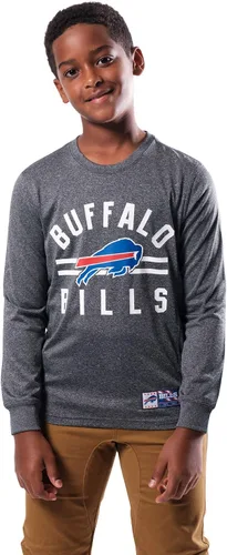 Miniatura 33 de Ultra Game Youth NFL - Camiseta de manga larga oficial de la NFL para jóvenes
